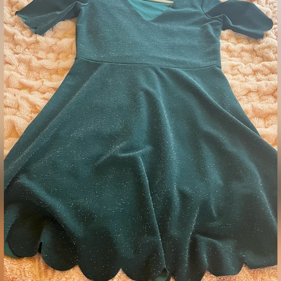 The Vanity Room  Emerald Green Dress - Picture 5 of 12